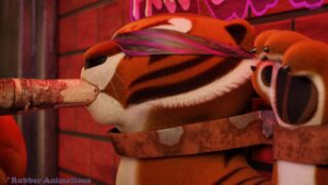 Pet the Cat [RubberAnimations] - ﻿3D animation on Crohasit
