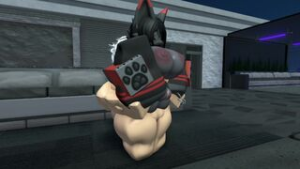 Playing with my new pet - ﻿3D animation on Crohasit