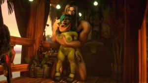 “Pounding sexy goblin girl” [liard] (MagicalMysticVA Voice) - ﻿3D animation on Crohasit