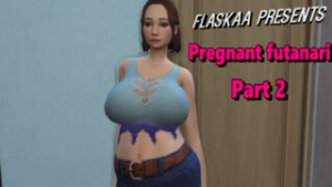 Pregnant futanari Part 2 - The sims animation on Crohasit