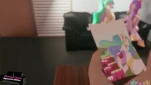 Princess Celestia And Cadence Casting Couch [Dragk] (MagicalMysticVA Voice) - ﻿3D animation on Crohasit