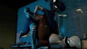 Princess Luna and Haydee taking turns fucking each other (Xvvajra) - ﻿3D animation on Crohasit