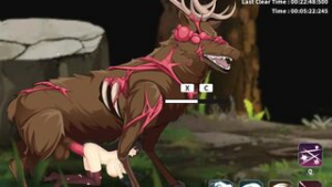 Project SENA – Giant Deer pounds Sena pussy. - Project Sena animation on Crohasit