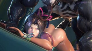 Psylocke Forced Fuck by Venom [yume4d] - ﻿3D animation on Crohasit