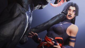 Psylocke Venom comp - ﻿3D animation on Crohasit