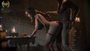 Queen Marika Bent Over – Loop - Elden Ring animation on Crohasit