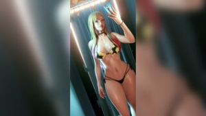 [R2 Studio] Marin Kitagawa posing [4K+60FPS] - ﻿3D animation on Crohasit