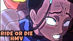 RIDE OR DIE (D-ART HMV) - 2D animation on Crohasit