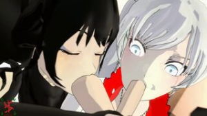{RWBY} Weiss Schnee HMV Bass Slut - ﻿3D animation on Crohasit