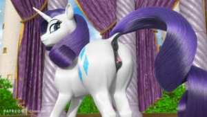 Rarity Pussy [clopician] - ﻿3D animation on Crohasit