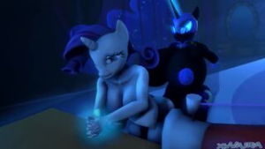 Rarity corruption - My Little Pony Friendship is Magic animation on Crohasit