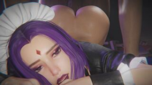 Raven Doggy [NoPants][White][ITAlessio][NO WM] - ﻿3D animation on Crohasit