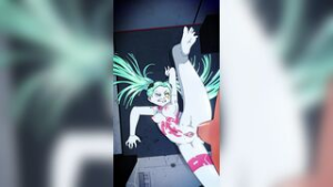 Rebecca Anal - Cyberpunk Edgerunners animation on Crohasit