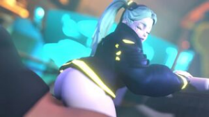Rebecca Rides Cook Like A Pro - Cyberpunk 2077 animation on Crohasit