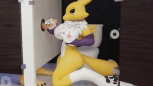 Renamon Gloryhole – Bacn - ﻿3D animation on Crohasit