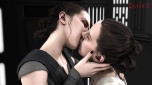 Rey X Sith Rey Making Out – QuickE - Star Wars animation on Crohasit