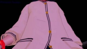 Rikka & the dog (1) - ﻿3D animation on Crohasit