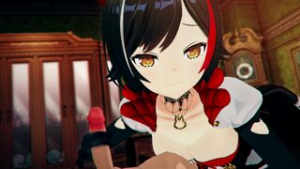 [Robin00]Queen Mio handjob+blowjob - Hololive animation on Crohasit