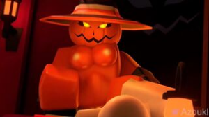 Robloxian Pumpkin Needs A Good Fucking (Azoukl) - ﻿3D animation on Crohasit