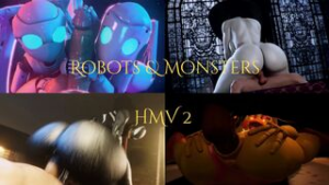 Robots and Monsters hmv 2 - Atomic Heart animation on Crohasit