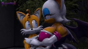 Rouge and Tails Dating - ﻿3D animation on Crohasit