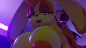 Rouge and Vanilla Fat Ass [magnetvox] - ﻿3D animation on Crohasit