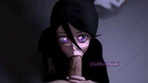 Rukia Kuchiki Blowjob POV - ﻿3D animation on Crohasit