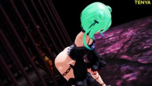 Rushia with insect - ﻿3D animation on Crohasit