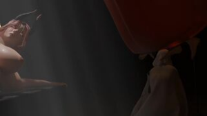 SIMPATHI – SCARY TAIL SUCCUBUS VORE - ﻿3D animation on Crohasit
