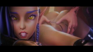 SUBVERSE: Ela’s Devotion Sex Cinematic - ﻿3D animation on Crohasit