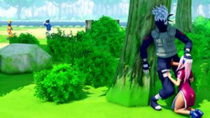 Sakura sucks off kakashi - ﻿3D animation on Crohasit