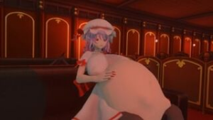 (Same Size Vore) Remilia, Flanny and You walk into a bar~! - Touhou animation on Crohasit