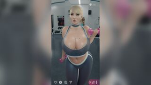 Samus Live Workout [A] [Gym Clothes] [X3D] - ﻿3D animation on Crohasit