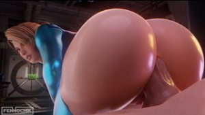 Samus Reverse Cowgirl [Fennochik] - ﻿3D animation on Crohasit