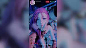 Seraphine Livestream - ﻿3D animation on Crohasit