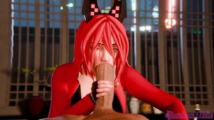 (Sharlean Tails) NIKKE Red Hood Anniversary. - ﻿3D animation on Crohasit