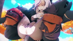 Shenhe Compilation - ﻿3D animation on Crohasit