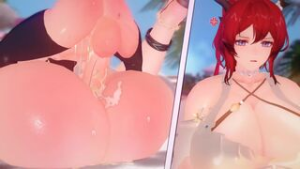 [Shimen] Mating Press Pt. 2 - ﻿3D animation on Crohasit