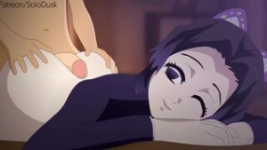 Shinobu ass job - Kimetsu no Yaiba animation on Crohasit