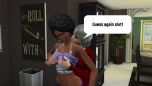 Sims Quickie Mrs.Jennings - The sims 4 animation on Crohasit