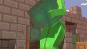 Slime femboy - ﻿3D animation on Crohasit