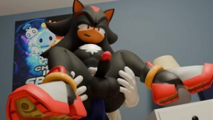 Sonic and Shadow make the most out of of it - Sonic the Hedgehog animation on Crohasit
