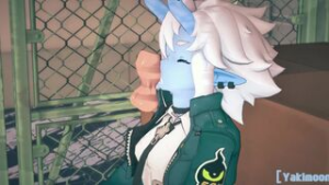 Soukaku makes a good deepthroat - ﻿3D animation on Crohasit