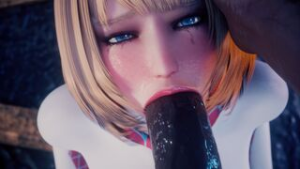 Spider Gwen [Blacked][Bouquetman][NO WM][4K] - ﻿3D animation on Crohasit