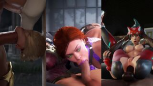 Split Screen Compilation, Part 1 [4K UHD] - ﻿3D animation on Crohasit