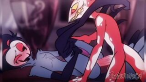 Stolas & Blitzo (Jaguatiric4) - helluva boss animation on Crohasit