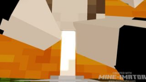 Stranger impregnating a Minecraft teen - Minecraft animation on Crohasit
