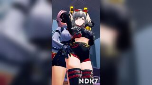 Strip search for Burnice [NDK7] - ﻿3D animation on Crohasit