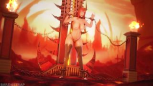 Succubus Tail Tickle Punishment – Baronstrap - ﻿3D animation on Crohasit