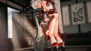 [Suhe] Xianyun x Bennett - ﻿3D animation on Crohasit